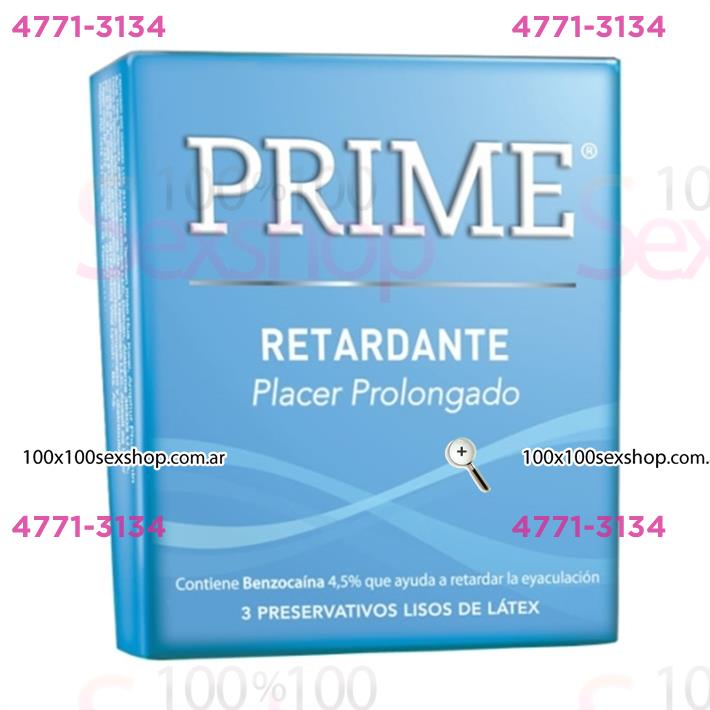 Cód: CA FP RETARD - Preservativo Prime Retardante - $ 4000